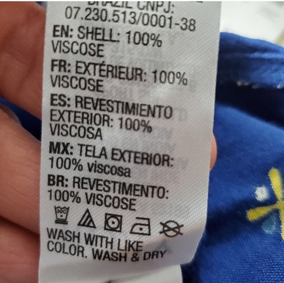 Shorts Jumpsuit Blue Romper Long Sleeves Shorts Rayon Blue Spring Summer XL - Picture 6 of 10